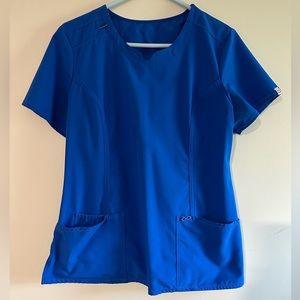 SET OF TWO Cherokee Infinity Scrub Tops X2 - Large